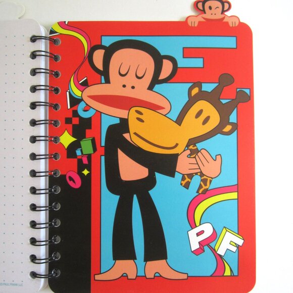 Paul Frank Julius Monkey 4 Tab Notebook - Picture 6 of 11
